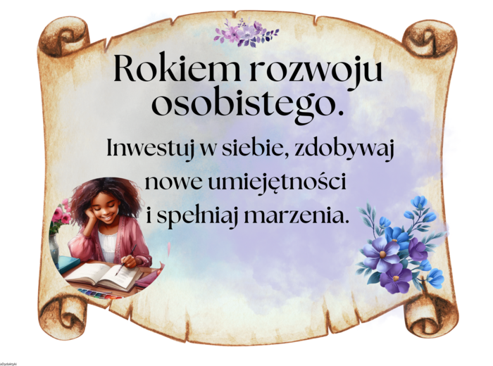 2025 - TEN ROK BĘDZIE... - gazetka motywująca