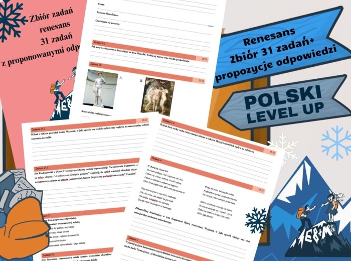 renesans_test 31 zadań+podpunkty+ przykładowe odpowiedzi_Polski Level Up