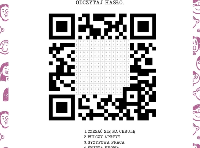 "Frazeologiczny bzdurnik polonisty" - zbiór zadań.