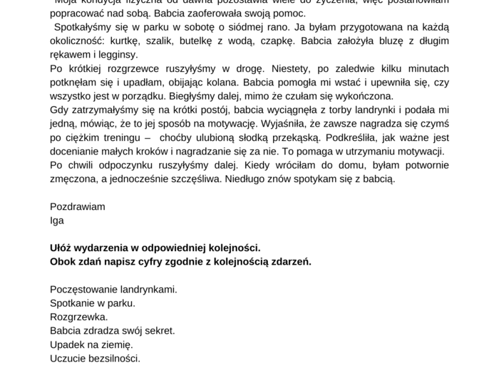 Proste czytanie ze zrozumieniem