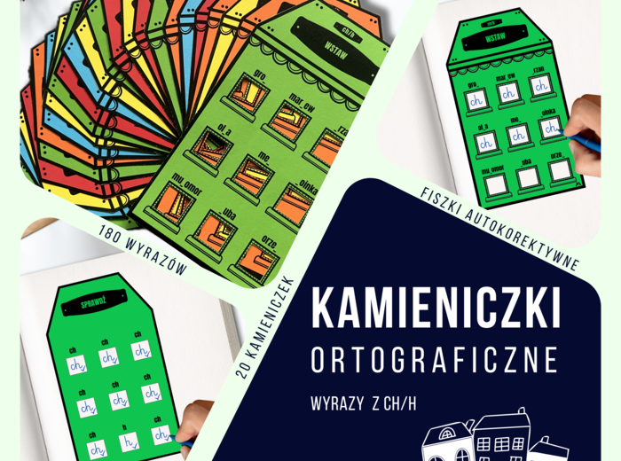 Kamieniczki ortograficzne – pisownia wyrazów z ch/h