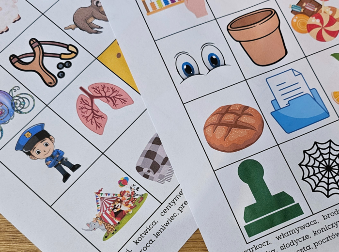 Materiał wyrazowo-obrazkowy | DYSLALIA | SEPLENIENIE | sz, cz, ż, s, c, z + głoska R | LOGOPEDIA