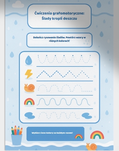 Moje pomysły na nudę w deszczowy dzień