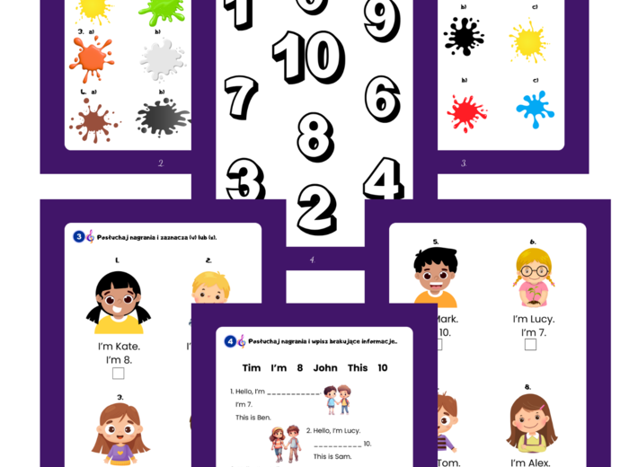 Listening tasks grade 2 set 1