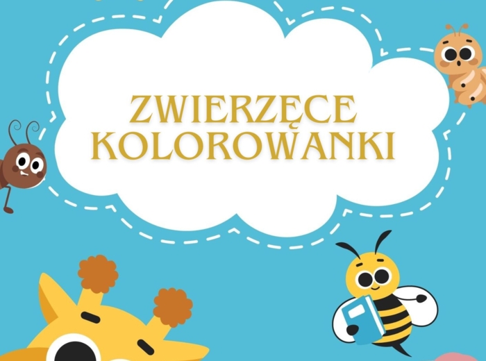 ZWIERZĘCE KOLOROWANKI