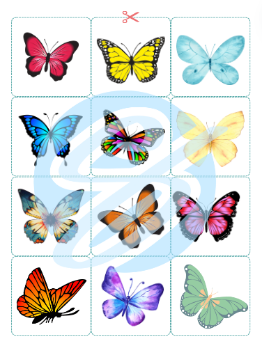 GRA MEMORY DZIEŃ MOTYLA