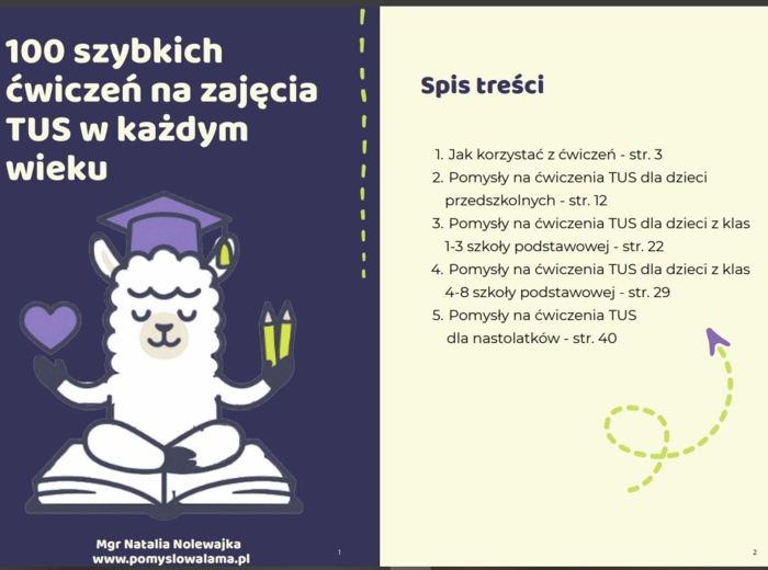 100 szybkich zabaw na TUS