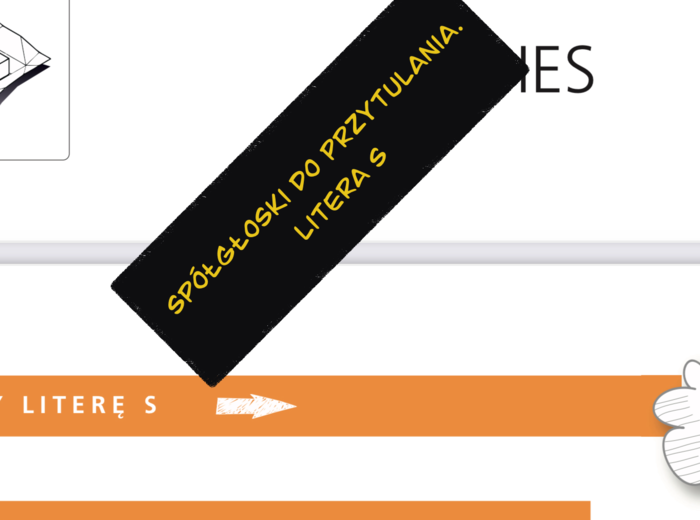 Spółgłoski do przytulania. Monografia litery S