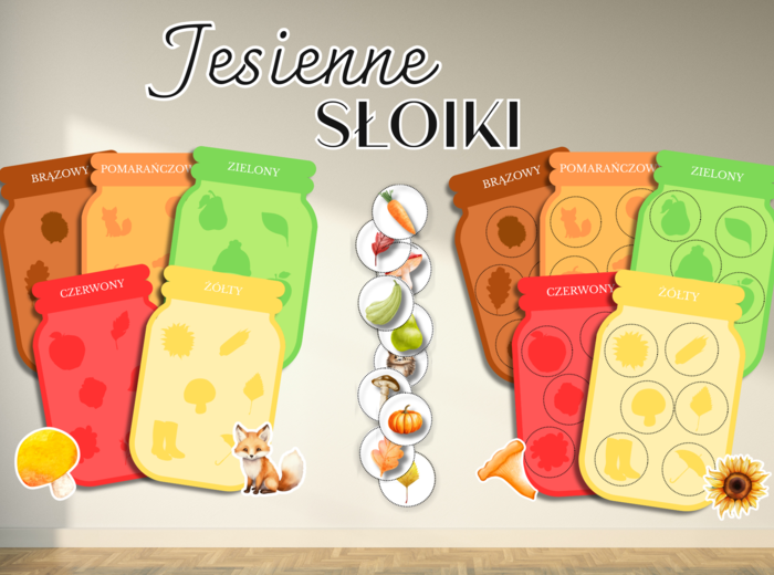 JESIENNE MATERIAŁY DO SORTOWANIA