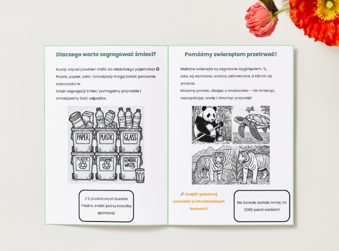 Kolorowanki ekologiczne