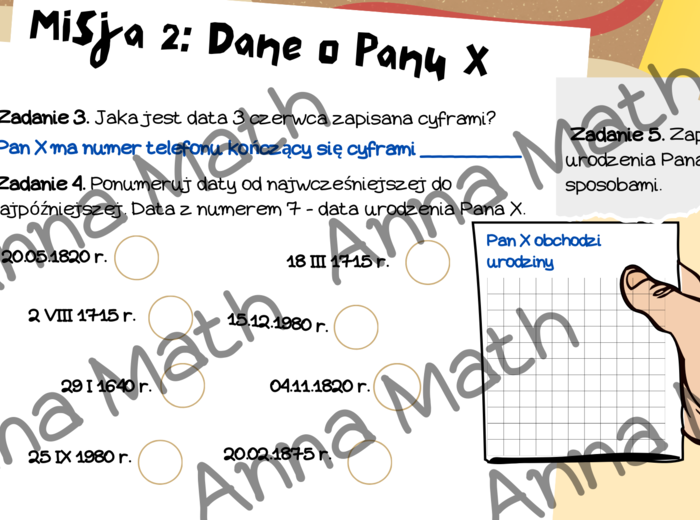 Gra Kalendarz, zegar.Matematyka. Tajemnica Zaginionego Kalendarza - kl.4
