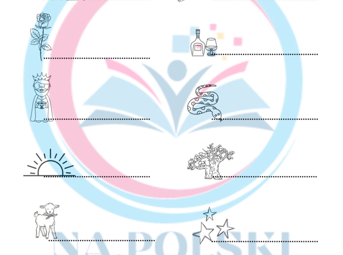 "Mały Książę" - ikonki skojarzeniowe