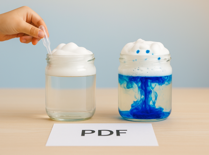 „Burza w Słoiku” — prosty eksperyment