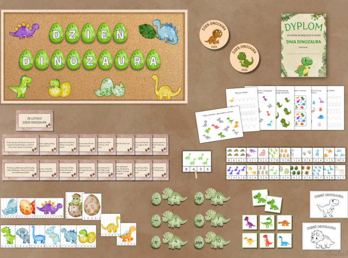 Dzień Dinozaura - zestaw