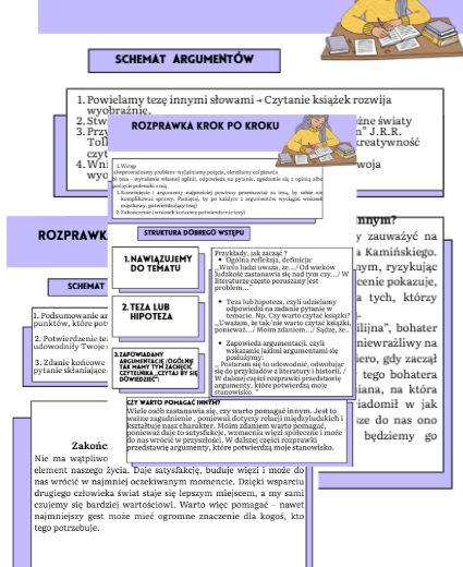 rozprawka krok po kroku