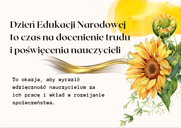 Dzień Edukacji Narodowej- piękne grafiki na gazetkę