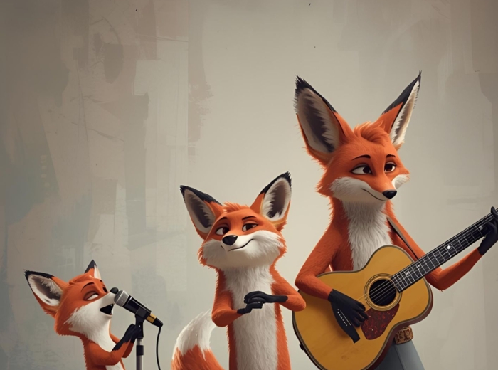 Co robi lisek- czasy czasownika