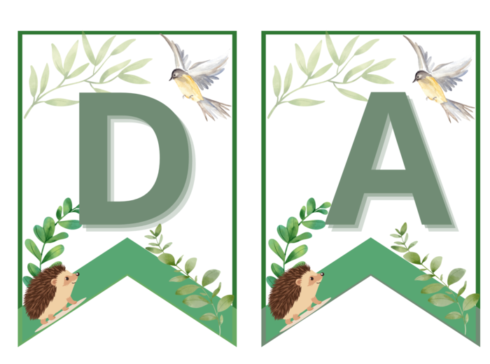 Girlanda- PRZYRODA- A4-PDF