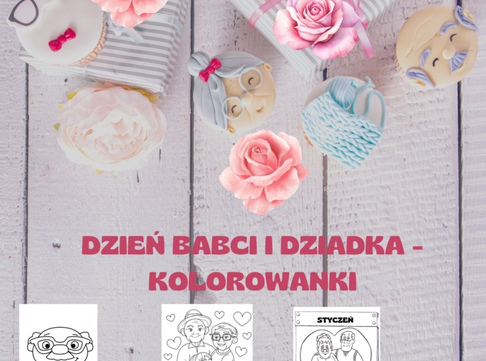 KOLOROWANKI NA DZIEŃ BABCI I DZIADKA
