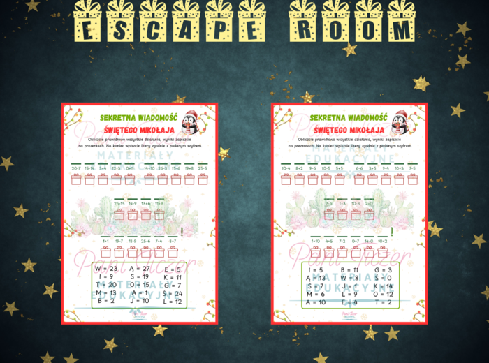 ESCAPE ROOM - Boże Narodzenie