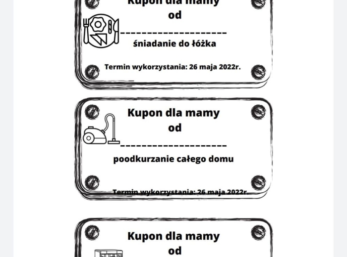 Kupon dla mamy