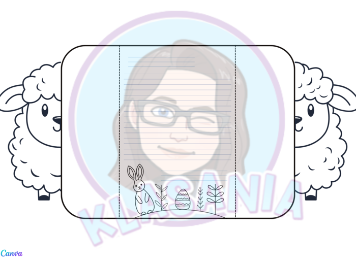 Kartki wielkanocne i instrukcja pisania życzeń.