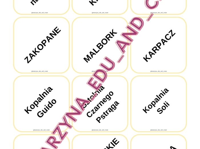 Memory - atrakcje turystyczne Polski