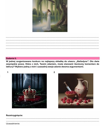 Zestaw lekturowy "Balladyna"