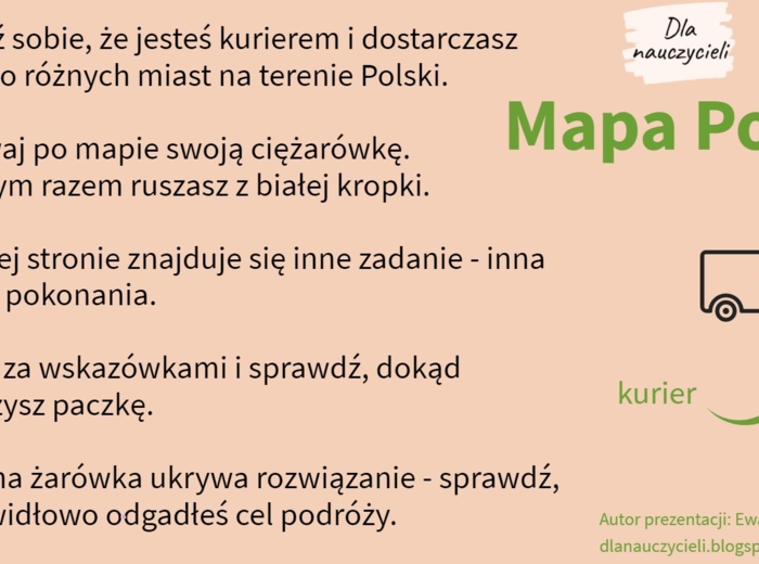 Mapa Polski - kodowanie