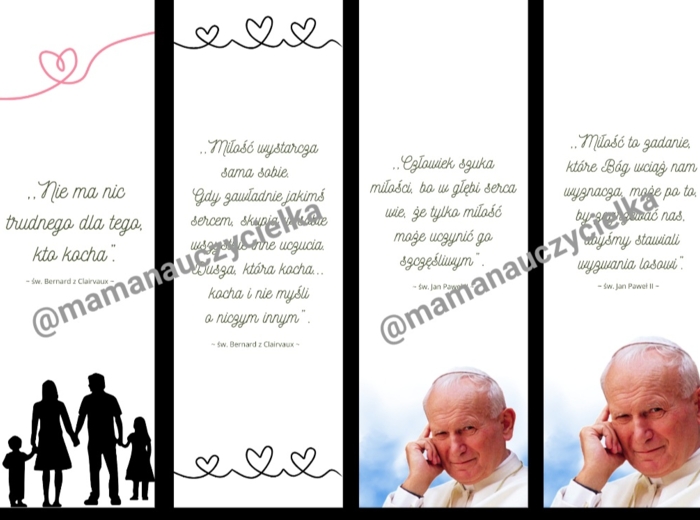 Zakładki ze Świętymi