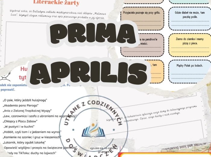 Prima aprilis na języku polskim – zestaw, który rozkręci każdą lekcję!