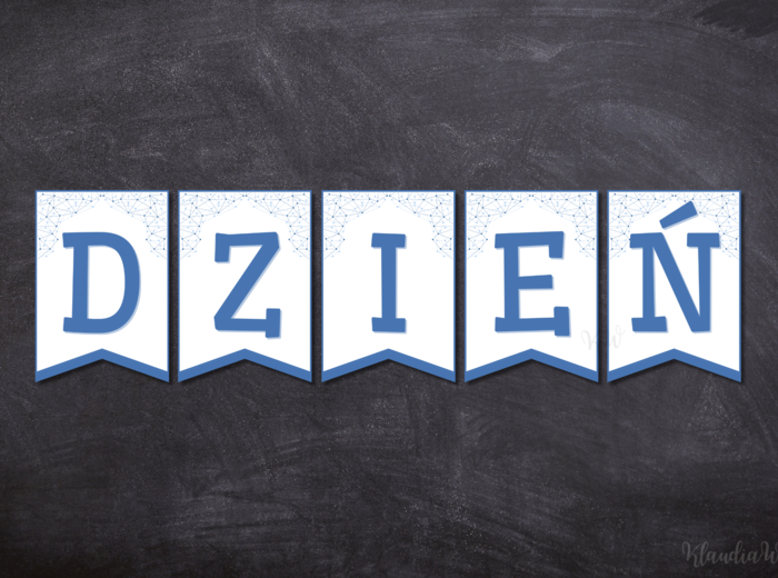 Dzień Bezpiecznego Internetu - girlanda