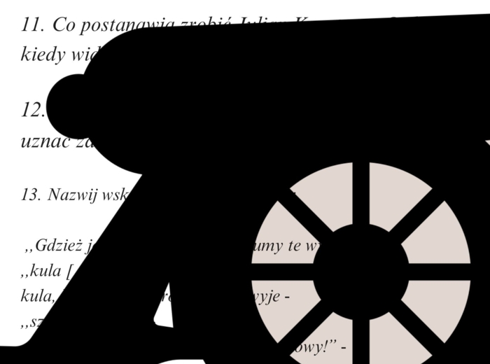 ,,Reduta Ordona" Adama Mickiewicza! Zestaw pytań kontrolnych! Egzamin ósmoklasisty!