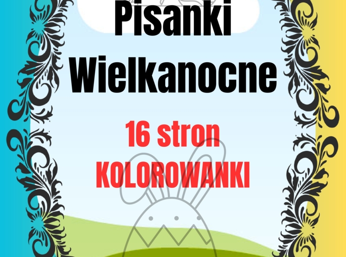 PISANKI Wielkanocne 16 KOLOROWANEK