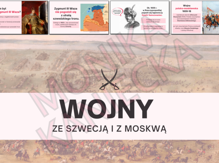 Wojny ze Szwecją i z Moskwą - prezentacja historia klasa 6