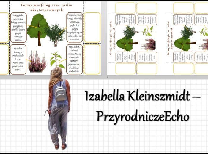 Notatka okienkowa „Formy morfologiczne roślin okrytonasiennych - notatka”, „Okrytonasienne” w pdf. Biologia 5 dział „Różnorodność roślin”.