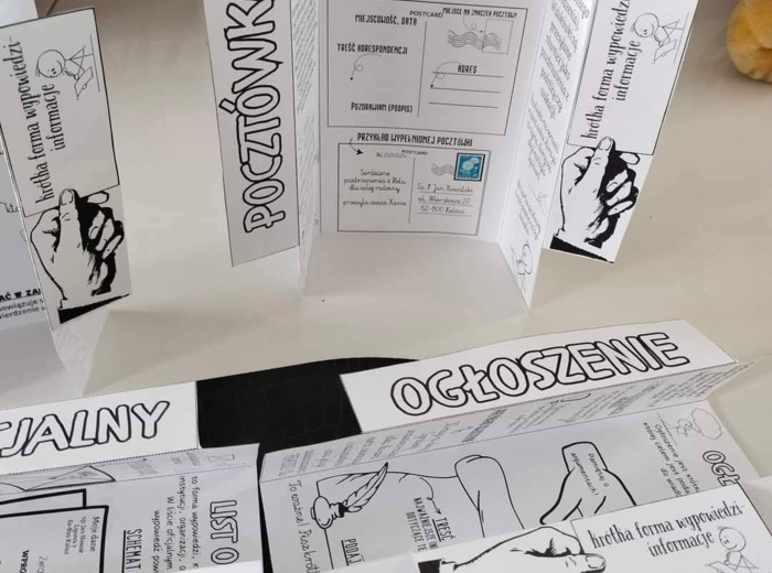 Krótkie formy wypowiedzi - zaproszenie, ogłoszenie. dedykacja, list prywatny , list oficjalny