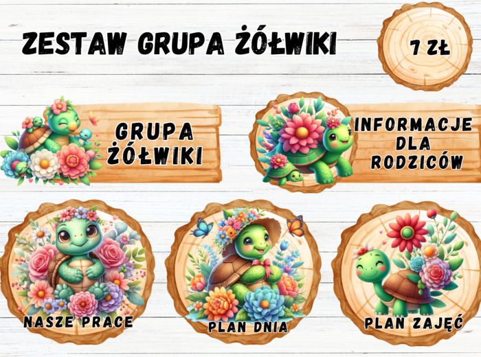 ZESTAW GRUPOWY GRUPA ŻÓŁWIKI