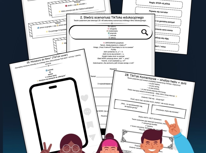 📲✨ SUPER TIKTOKOWE ZADANIA