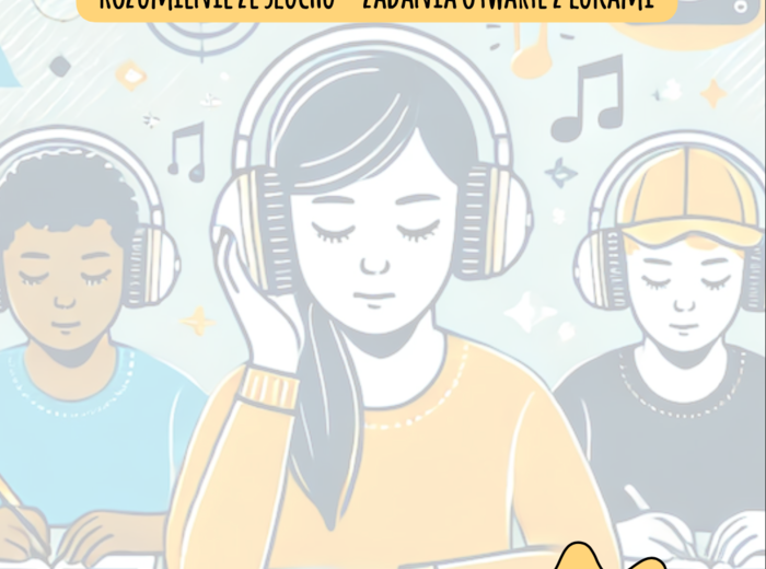 Egzamin Ósmoklasisty: Edukacja - rozumienie ze słuchu zadania otwarte z lukami