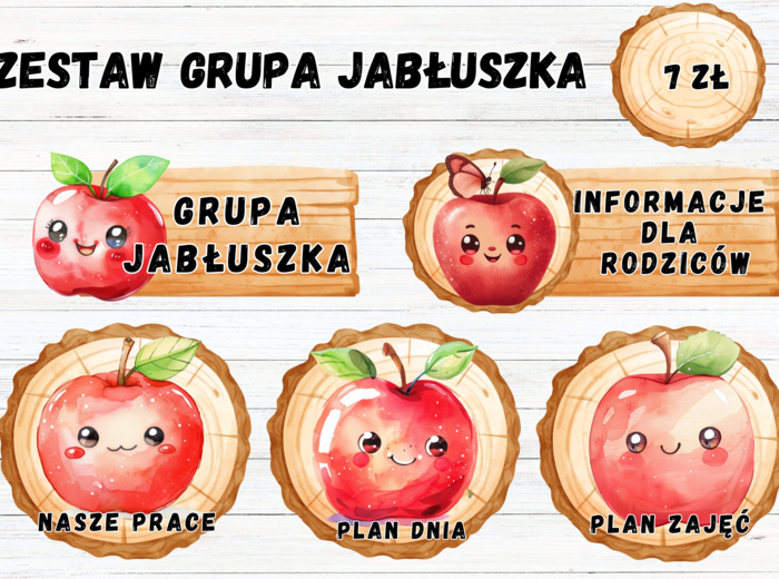 ZESTAW GRUPOWY GRUPA JABŁUSZKA