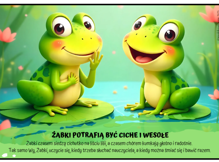 ŻABKI - plansze powitalne