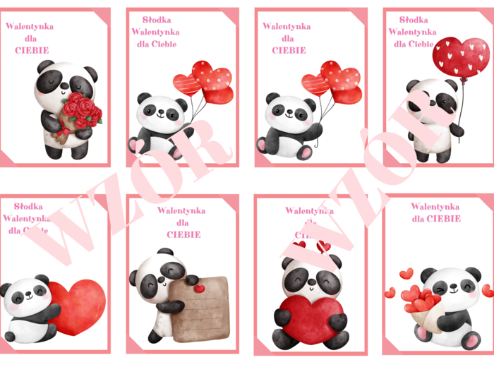 Walentynki z Pandą