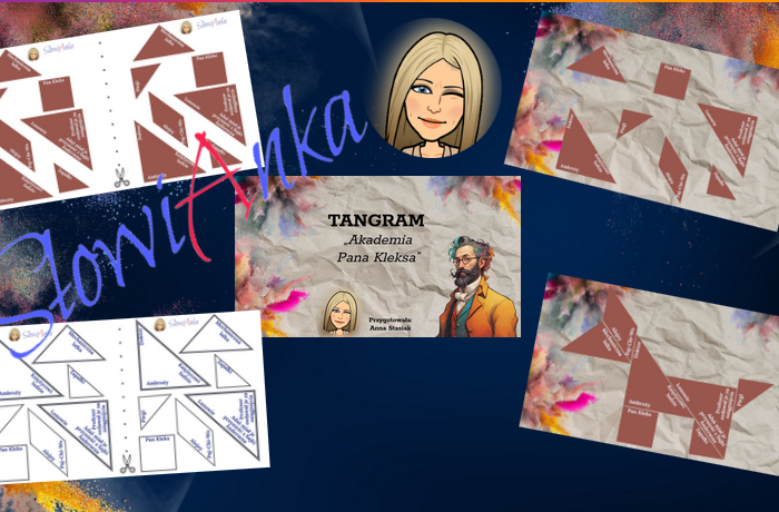 TANGRAM "Akademia Pana Kleksa"+ interaktywna prezentacja GRATIS