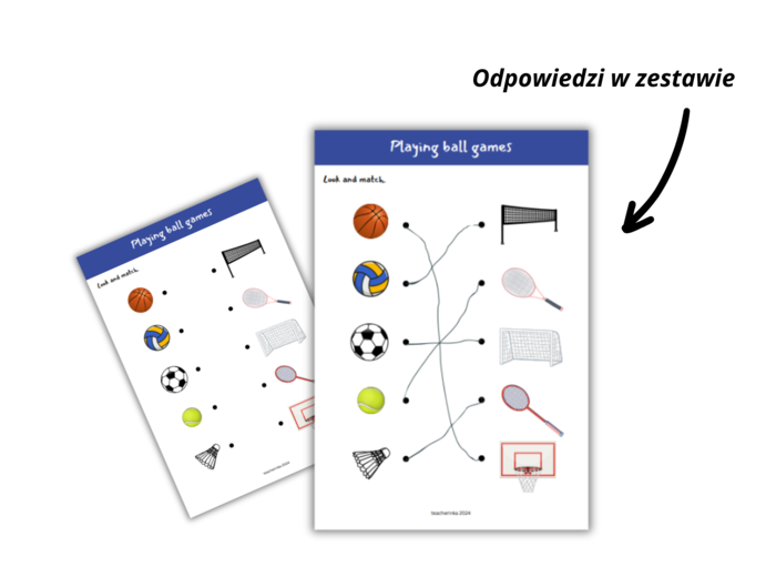 Sports Day, Olympic Games for preschoolers - karty pracy dla przedszkolaka, dzień sportu, igrzyska olimpijskie, sudoku, I spy, karty obrazkowe, flashcards, język angielski