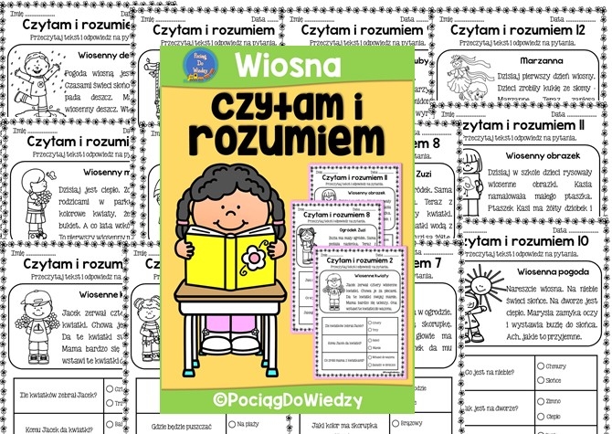 Czytam i rozumiem - Wiosna