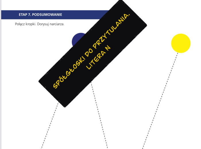 Spółgłoski do przytulania. Poznawanie liter przez zmysły, wrażenia i zabawę. Monografia litery N