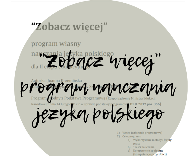 Program własny "Zobacz więcej"