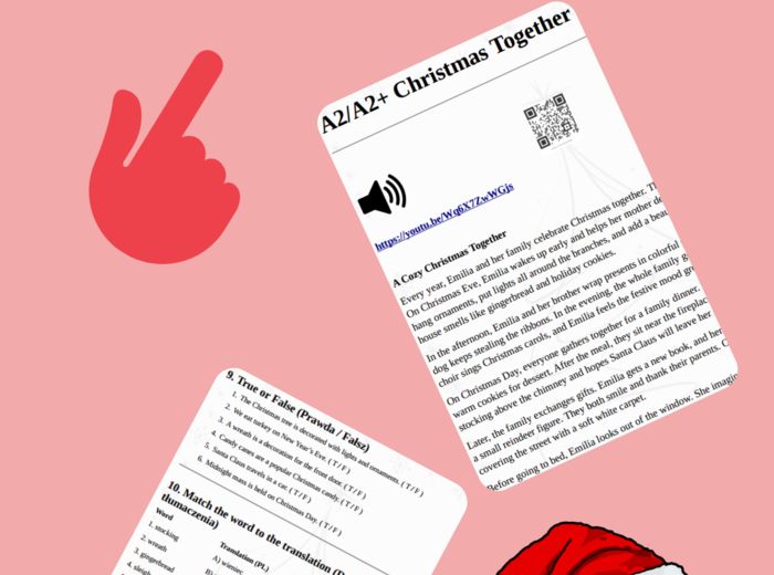 A2-A2plus Christmas Together - karta pracy (2025-b)