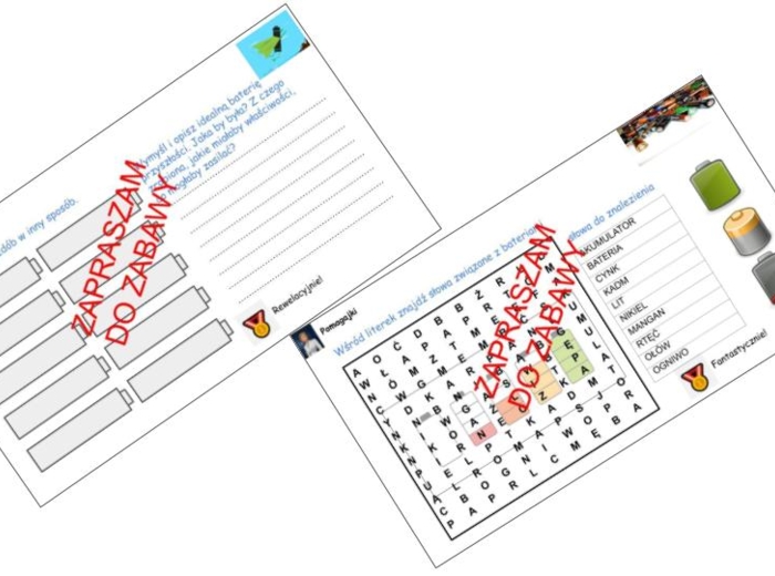 ☘?Dzień Ziemi 22.04 - zabawy z bateriami